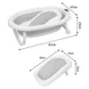 2 in 1 Faltbare Babybadewanne mit Ständer,Ergonomisches Produktbild-Vorschau 6