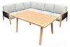 greemotion Gartenlounge-Set Monaco Lounge-Set Grau-Holz / Produktbild-Vorschau 6