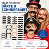 36 barbes autocollantes avec différentes moustaches, barbes Voir les images du produit 7