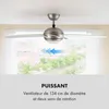 Klarstein Bolero - Ventilateur de plafond 2 en 1 , diamètre Voir les images du produit 5
