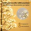 COSTWAY Albero luminoso a LED 150 cm, albero di betulla con Anteprima dell’immagine prodotto 4