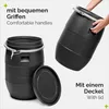Garronda Set 2x 60 Liter Deckelfass Weithalsfass aus HDPE Produktbild-Vorschau 4