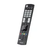 A black Hama universal remote control is shown against a white background. Produktbild-Vorschau