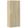 vidaXL Botník Sonoma dub 80x39x178 cm výrobek ze dřeva Náhled obrázku produktu 1