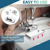 4 Stück Magnetische Nahtführung für Nähmaschine Nahtführung Produktbild-Vorschau 2
