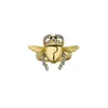 Goebel Aladdin Gold Scarabäus Ring, Disney, Käfer Ring, Anteprima dell’immagine prodotto 4