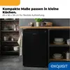 Exquisit Kühlschrank 109 l mit Gefrierfach | 85 cm Produktbild-Vorschau 3