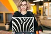 MuchoWow® Laptop Aufkleber Sticker Cover Tiermuster - Zebra Produktbild-Vorschau 5