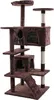 Kratzbaum Katzenbaum Katzenkratzbaum 130 cm XL Kletterbaum Produktbild-Vorschau 1