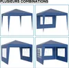 Wiltec Pavillon 3 x 3 m en bleu avec protection UV 50+, Voir les images du produit 8
