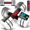 RE:SPORT® 2er Hanteln Set aus massivem Stahl Rot 2 x 5kg | Produktbild-Vorschau 1