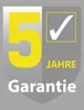 A marketing image with a large yellow number 5, a checkmark in a box, and text indicating warranty information. Náhľad obrázku produktu