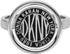 DKNY Spinner Logo Token 5520034-h Damenring, Ringgröße:55 Produktbild-Vorschau 1