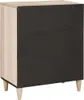 Credenza vidaXL bianca 60 x 33 x 75 cm in legno massello di Anteprima dell’immagine prodotto 4
