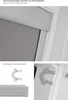 Lysel - Qualitätsdachfensterrollo abdunkelnd hellgrau Rollo Produktbild-Vorschau 3