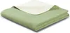 Biederlack Doubleface mint-ecru 150 x 200 Produktbild-Vorschau 3