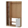Skye Decor, Naturel- Naturel ALS, Weiß, Garderobenständer, Produktbild-Vorschau 2