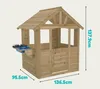 Zwerkules Cubby Kinder Spielhaus für den Garten inkl. Produktbild-Vorschau 6