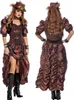 Deluxe Retro Steampunk Kostüm Dame 36-46 - Steampunkkleid Produktbild-Vorschau 6