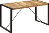 vidaXL Jídelní stůl 140x70x75 cm z masivního mangového Náhled obrázku produktu 8