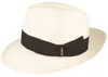 Borsalino klassischer Bogart Panama Strohhut breite Krempe in weiß Produktbild-Vorschau