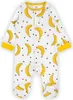 Baby Strampler – Ganzkörper mit Bananenmotiv – Weiß – Größe Produktbild-Vorschau 1