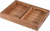 Tablett - aus Teakholz - ca. - Maße 39 x 29 x 5,5 cm Produktbild-Vorschau 2