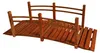 Pont de jardin Relaxdays, avec balustrade, en bois de Voir les images du produit 1