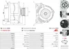 AS-PL A3166 Lichtmaschine Generator LiMa 160A 12V passend Produktbild-Vorschau 9