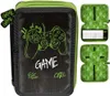 Paso | Schulrucksack zweikammerig - Schwarz - Spielmotiv - Produktbild-Vorschau 1