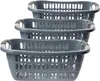 Wäschewanne 3er Set, große Wäschekörbe 55 x 37 x 20 cm, 30 Produktbild-Vorschau 1