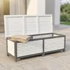 Mucola Auflagenbox Holz Kissentruhe Auflagen Kissenbox 140 Produktbild-Vorschau 7