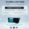 A diagram of an ink cartridge with text highlighting its features. Produktbild-Vorschau