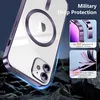 Pouzdro pro iPhone 12 Magnetické Ultra Tenké Průhledné Náhled obrázku produktu 5