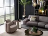 Sofagarnituren Wohnzimmer 4+1+1 Set Sofagarnitur Modernen Produktbild-Vorschau 1
