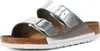 Birkenstock Damen Arizona Leder, Silber Metallic Silver, Produktbild-Vorschau 15