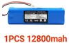 A blue rechargeable lithium-ion battery pack with wires and a connector. Náhled obrázku produktu