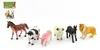 Dierenfiguren, boerderij, 6 stuks, plastic, 9 cm, verpakt Productafbeelding-voorbeeld 1