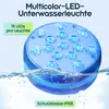 4er-Set Multicolor-LED-Unterwasserleuchte, mit Produktbild-Vorschau 4