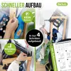 bevo - Getränkekistenregal für 2 - 6 Kisten Eiche Holz Produktbild-Vorschau 5