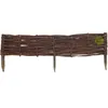 Weide Garten Palisade 100x20cm Satz von 5 Stück. Weidenzaun Produktbild-Vorschau 3