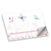 itenga Schreibtischunterlage Schmetterling 50 Blatt Papier, Produktbild-Vorschau 1