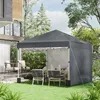 Outsunny Faltpavillon 2,97 x 2,97 m, Pavillon mit Produktbild-Vorschau 2