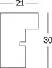 A diagram showing the dimensions of a product. Voir les images du produit