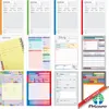 Blocco note telefonico PRICARO, A5 perforato, rosso, 5 Anteprima dell’immagine prodotto 3