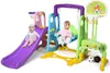 GOPLUS 6 in 1 Spielplatz, 120 cm Rutsche & Schaukel & Produktbild-Vorschau 1