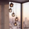 home24 Pendelleuchte - Glas / Metall Produktbild-Vorschau 1