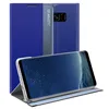 Galaxy S8 Plus Pouzdro, Slim Flip Kožené Pouzdro s Okénkem Náhled obrázku produktu 1