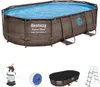 BESTWAY ovaler Röhrenpool 4,88 x 3,05 x 1,07 m Power Steel Produktbild-Vorschau 9