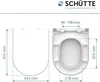 SCHÜTTE WC sedátko tvaru D, Duroplastové WC sedátko s Náhled obrázku produktu 7